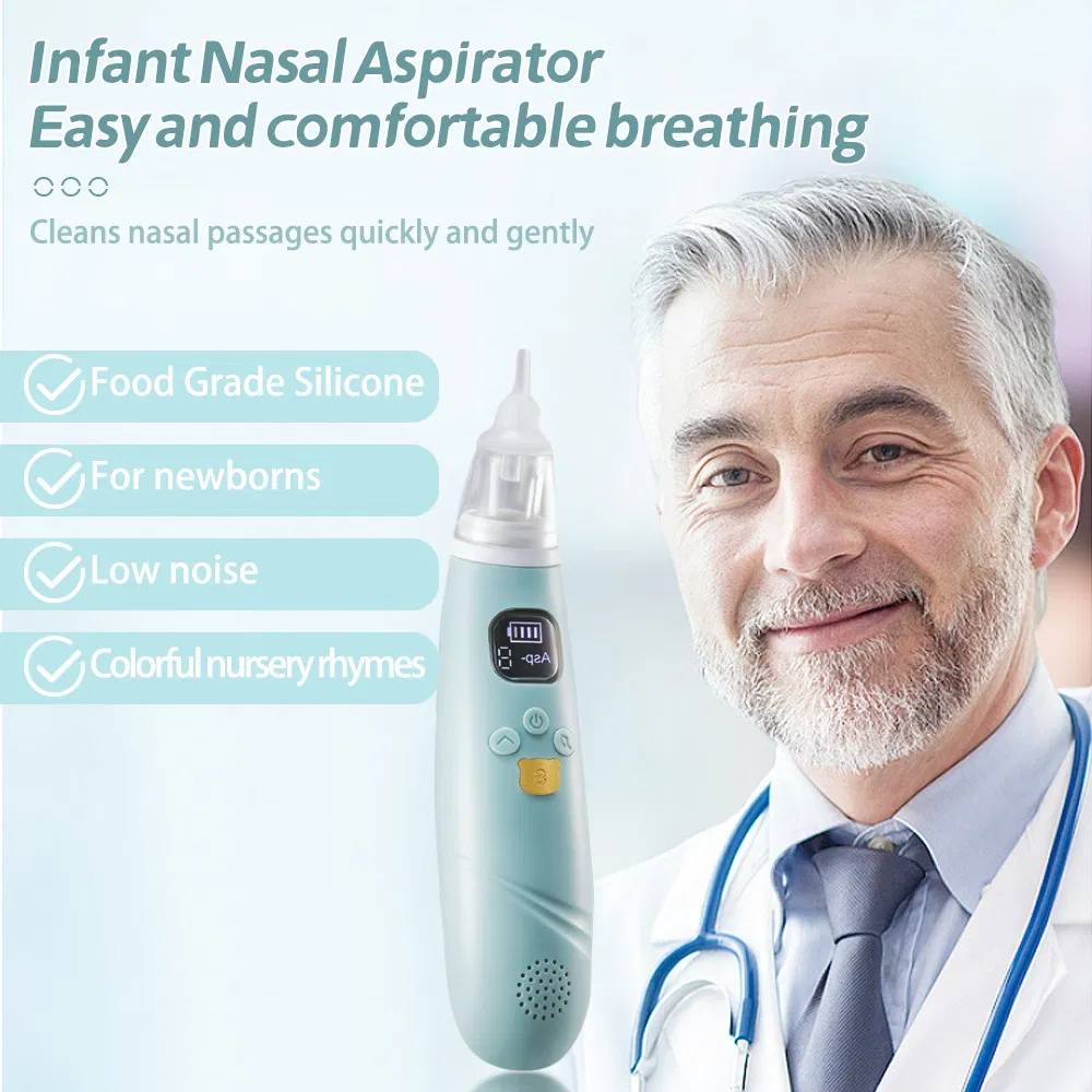 Gentle Electric Nasal Aspirator for Instant Baby Relief