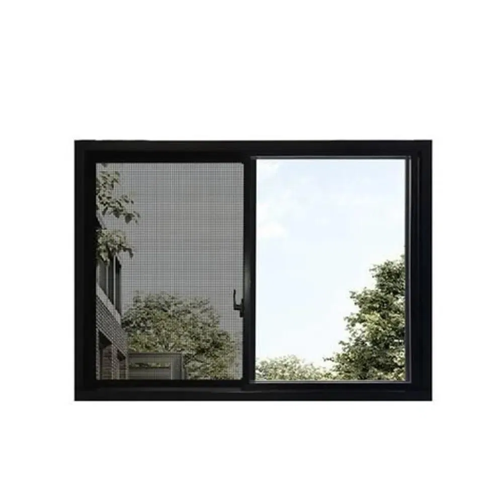 Factory American Style Custom PVC Aluminium Sliding Window with Inside Grill Anti-Theft and Sound Insulation Window