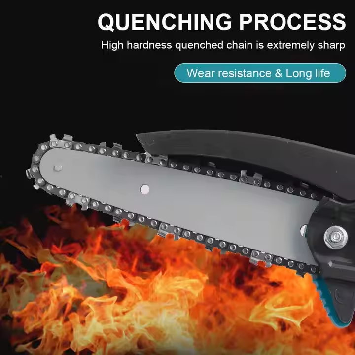 Factory Direct Sales 21V Industrial Chain Saw, Suitable for Various Home Gardening Sites