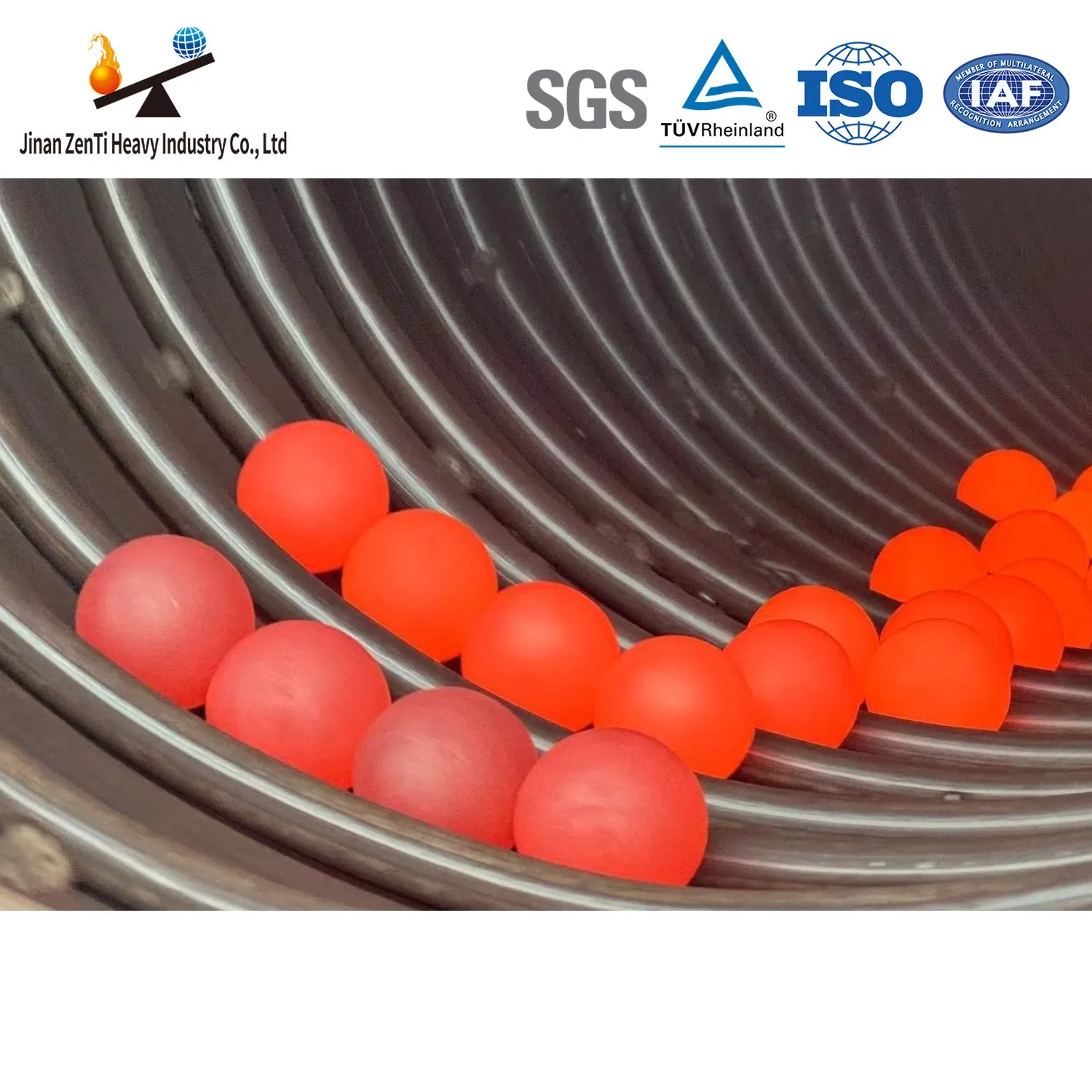 3 Inch 4 Inch 5 Inch B2 B3 Premium Forged Grinding Steel Ball Cast Grinding Ball Steel Ball Dry and Wet Grinding for Gold Copper Iron Silicon Cement Aluminium