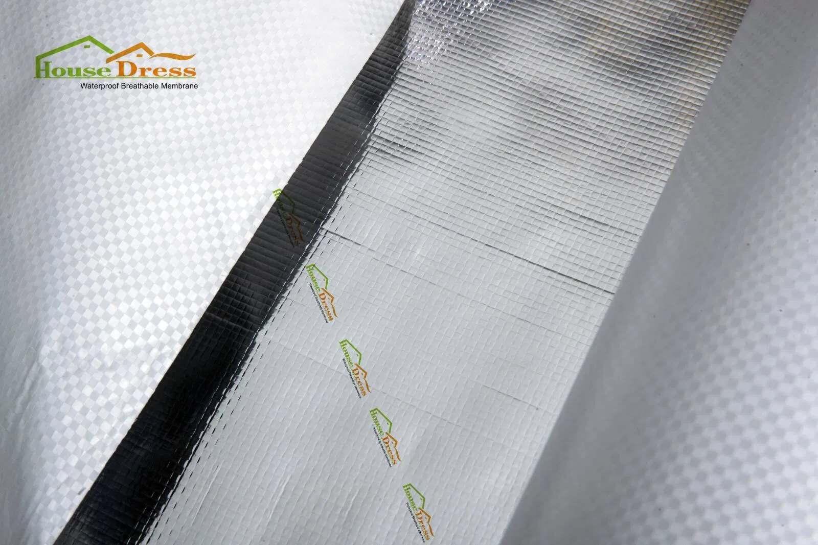 Laminated Insulation Aluminum Foil Backed Woven Cloth Fabric Insulation Roll