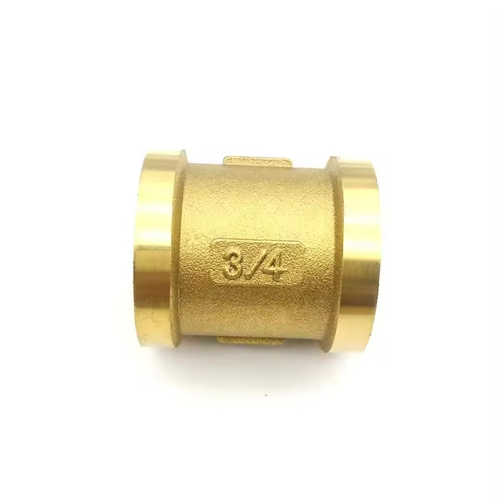 Customizable Copper Brass Internal Threaded Screw Joint Coupling 1/2"-1"