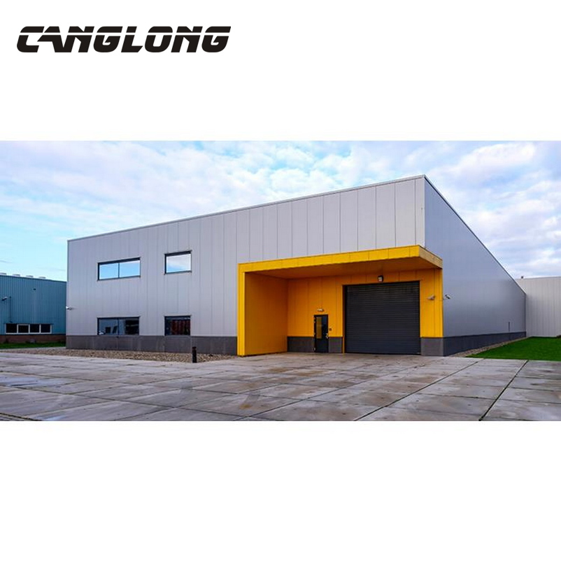 Prefabricated Warehouse Steel Structure Shed Steel Warehouse Building in Angola