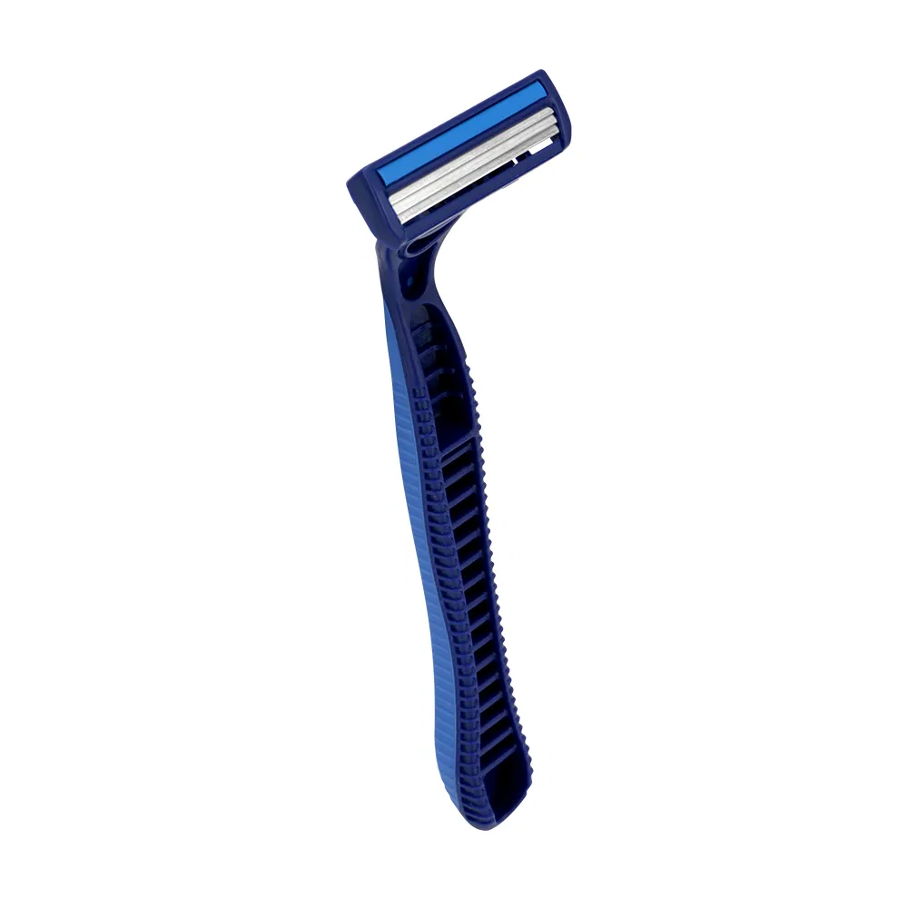 D334L Private Label Poly Bag Packing Triple Blade Pivoting Head Disposable Razor Men Gender Shaving Razor Haward Razor