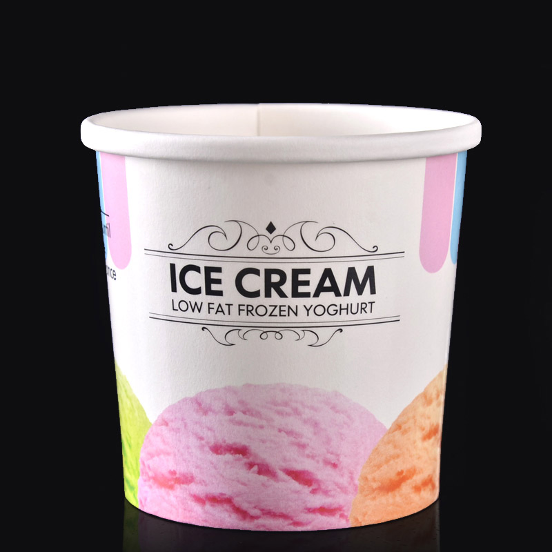 Paper Cups for Ice Cream_ Double Paper Cups for Ice Cream