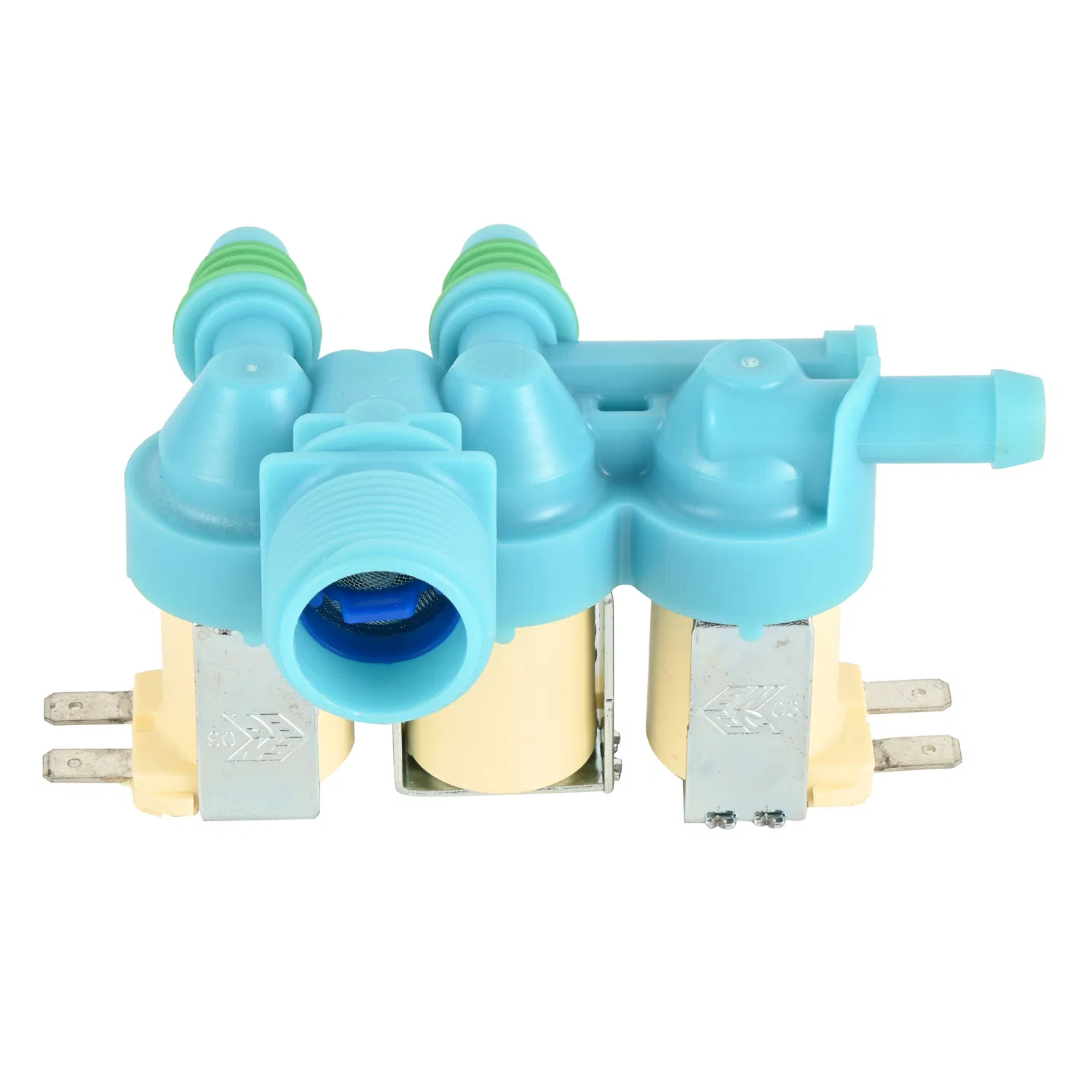 AC220-240V Washing Machine Solenoid Valve, Fully Compatible Automatic Washing Machine Replacement Water Inlet Valve