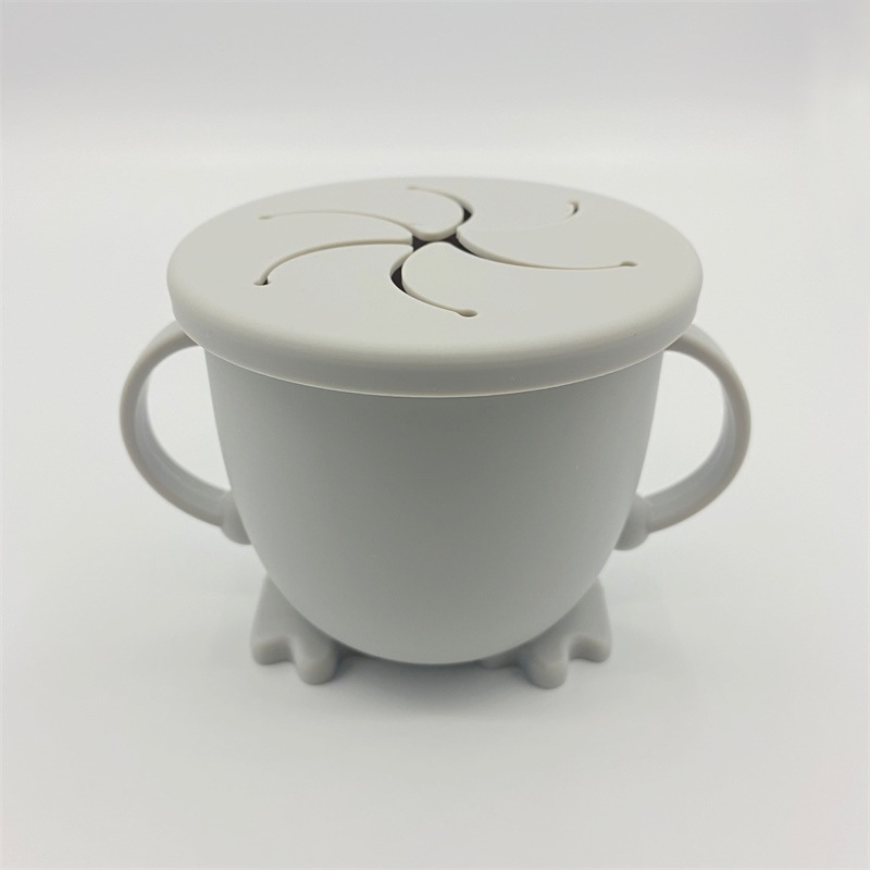 Контейнер для перекуса BPA Free, силиконовый, с мягкой крышкой