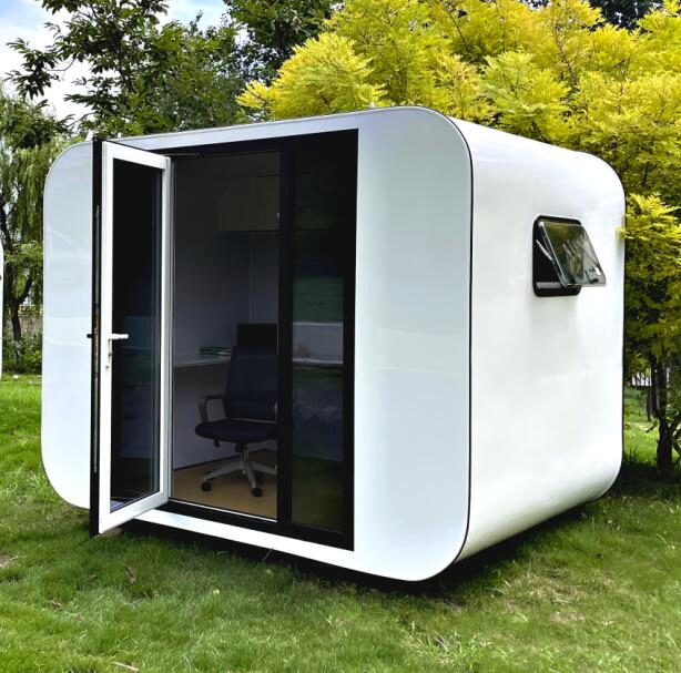 Suihe 3m Custom Apple Cabin Prefabricated Modular Smart Home House Space Capsule House Luxury