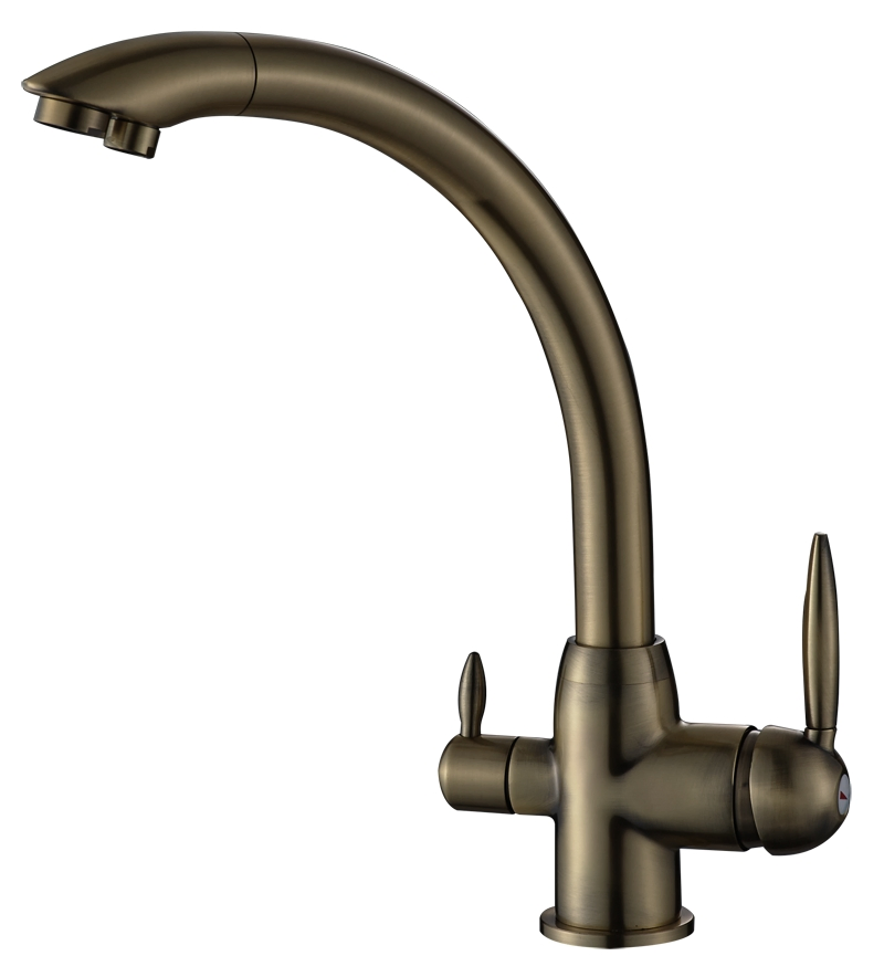 Elegant Chrome Kitchen Mixer Faucet with Premium Water Flow(HCK-777-SS)