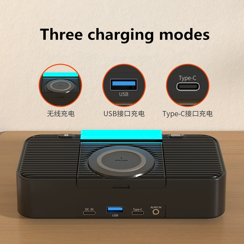 Multifunctional Alarm Clock FM Radio Music Player