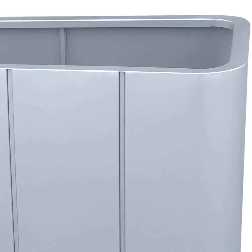 Factory Direct Selling Custom Large Outdoor Metal Stainless Outside Manufacturer Outdoor Planters