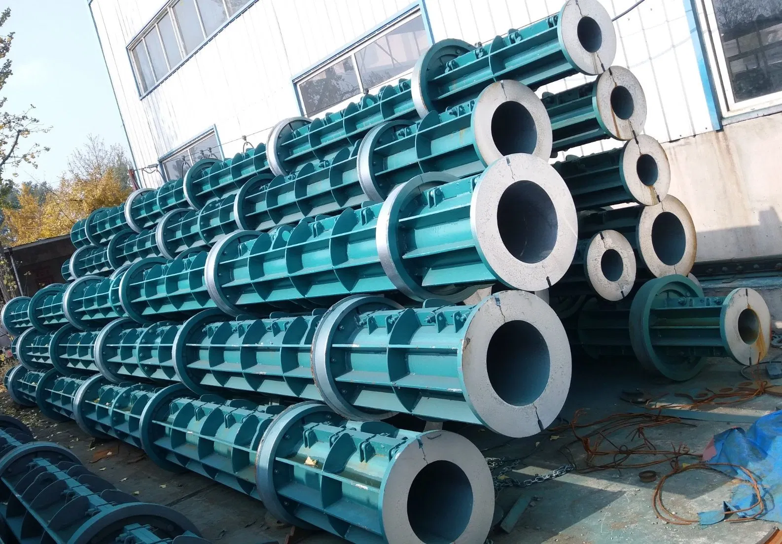 Electric Concrete Pole Making Mould Machine Construction Machinery