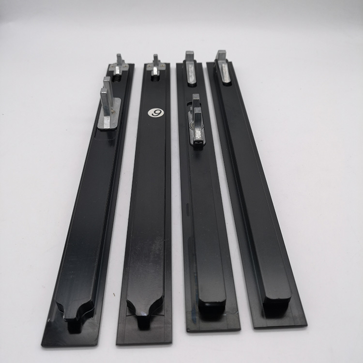 Window Concealed Handle with Lock for Screen Mesh Outward Opening Window