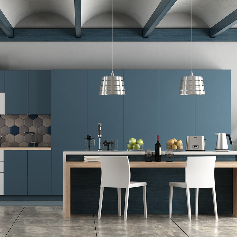 Kitchen Furniture Factory Kitchen-Cabinets Modern New Home Furniture Melamine Kitchen Cabinets Kitchenet