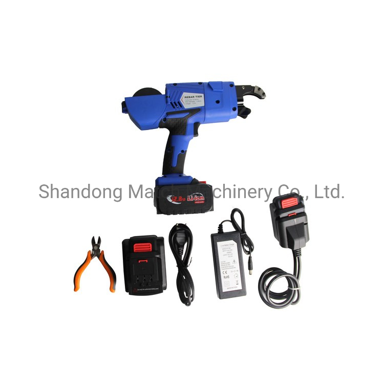Battery Capacity 4400mAh Rebar Tier Tying Construction Tool Machine