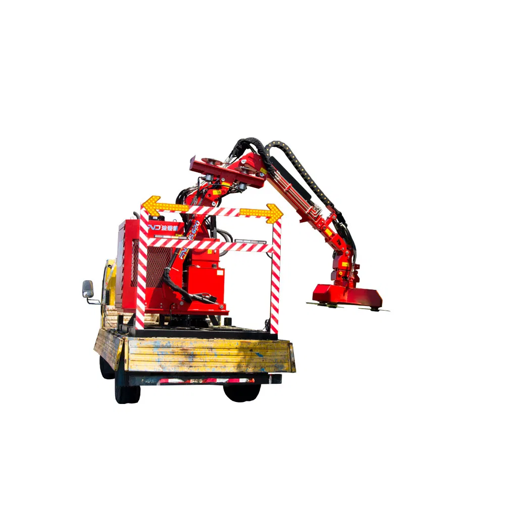 Compact Hydraulic Hedge Cutter with Wireless Remote Control Display
