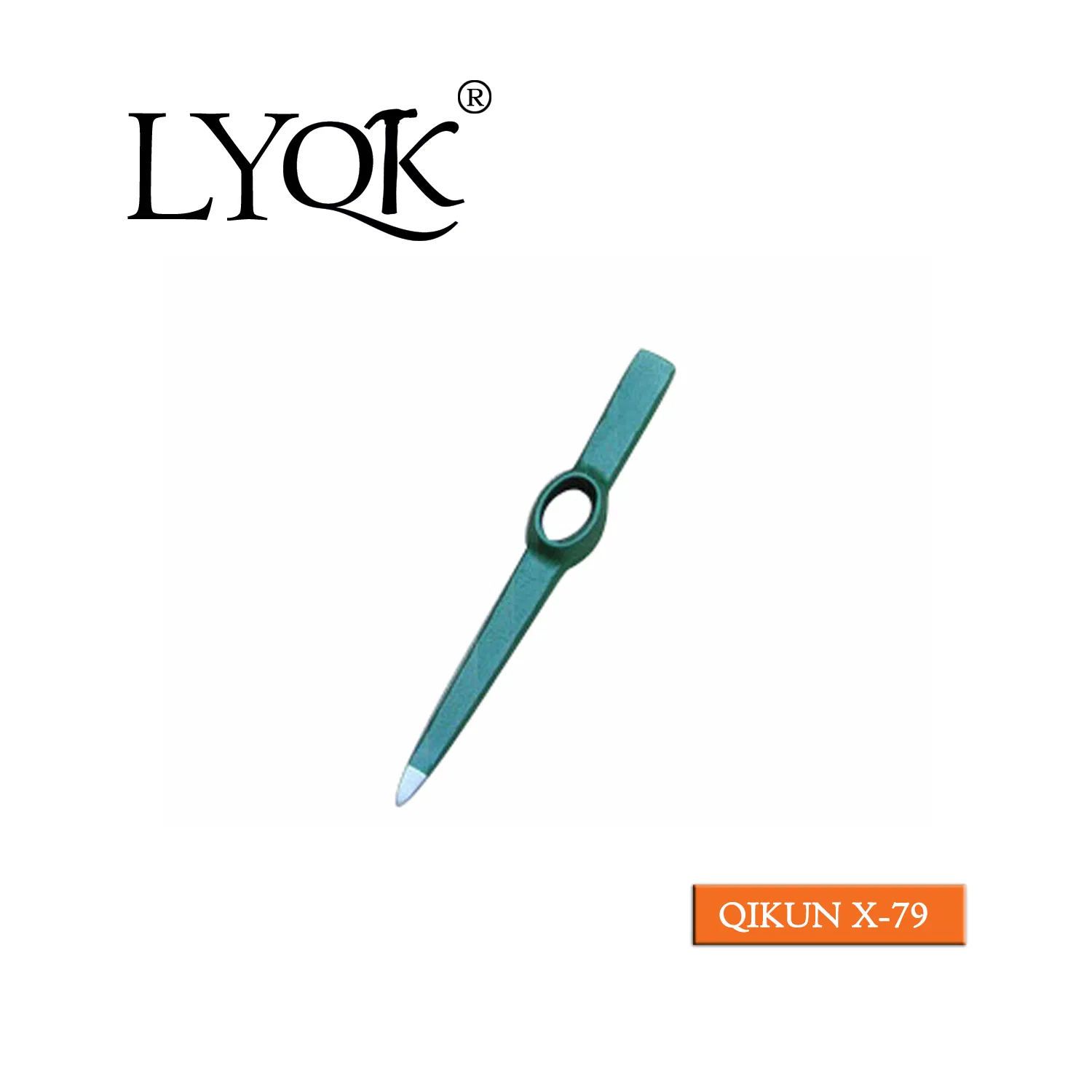 X-75 High Quality Rail Steel 65mn Agriculture Farm Garden Hardware Hand Tools Pick Head Mattock Pickaxe