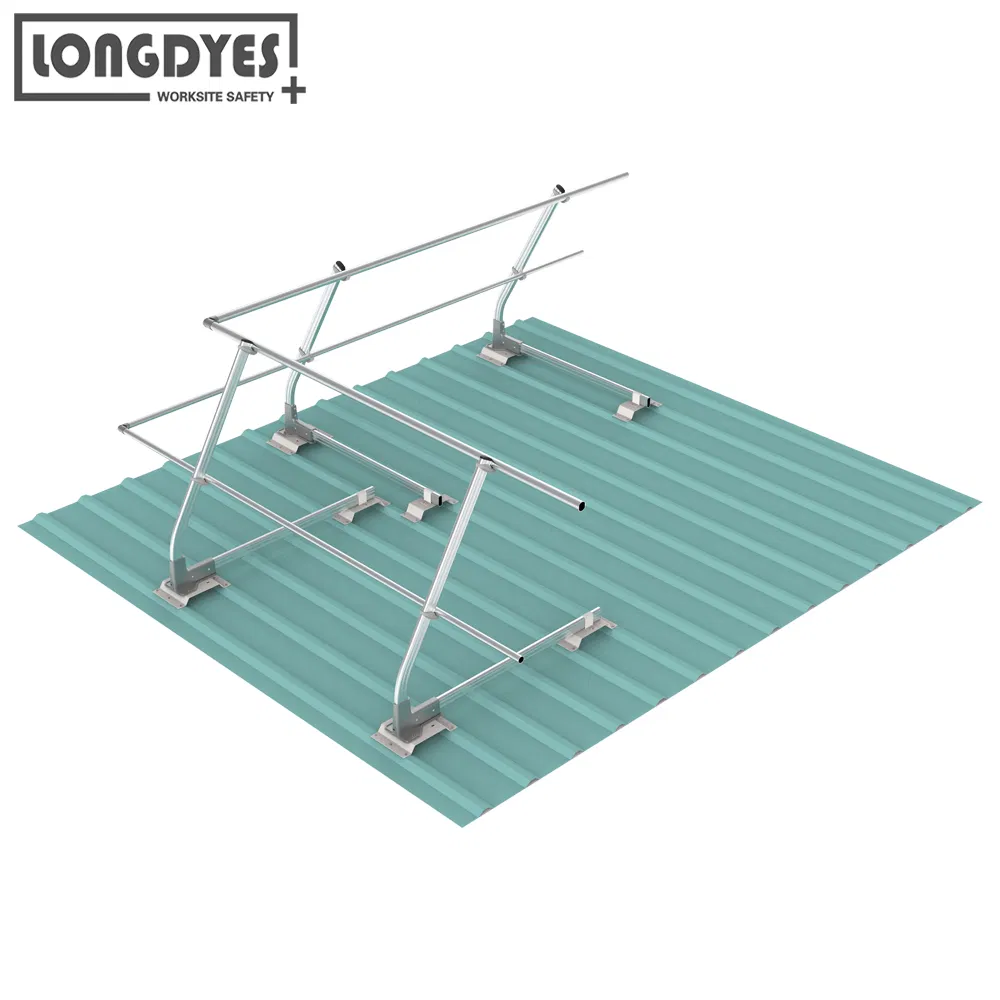 Standing Seam Metal Roof Flat Roof Guardrail Edge Protection