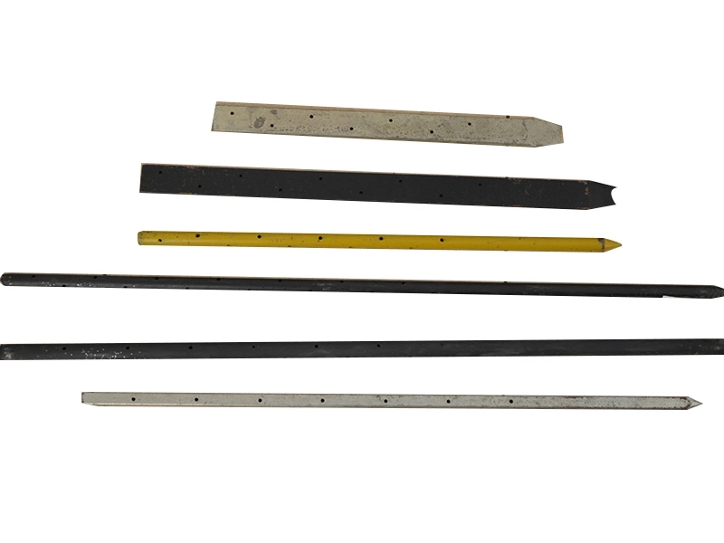 Durable Steel Nail Stake with Pre-Drilled Hole for Easy Installation