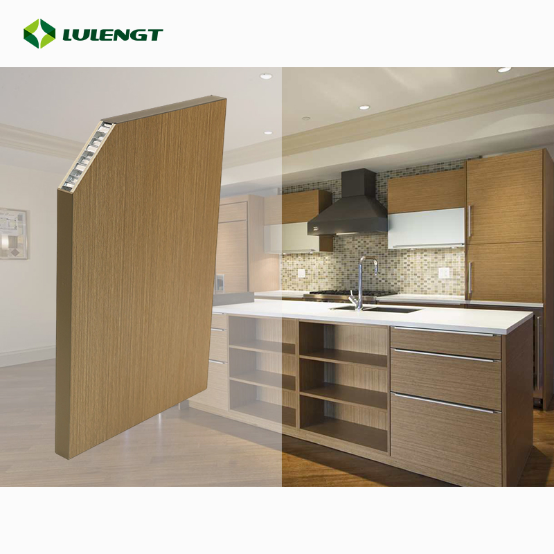 9mm 18mm 4X8 Sound Insulation Aluminum Honeycomb Panel Water Proof Building Material PVC Wall Panel Aluminum Honeycomb Wood Composite Panels