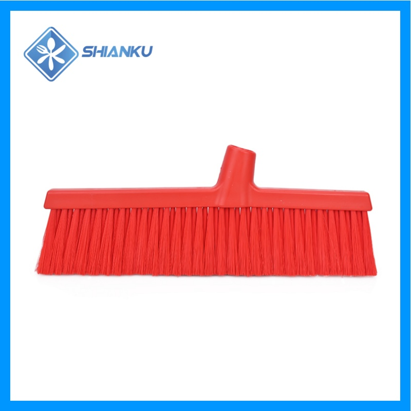 Shianku Food Grade Industry Color Coding Soft Bristle Hospital Cleaning Brooms