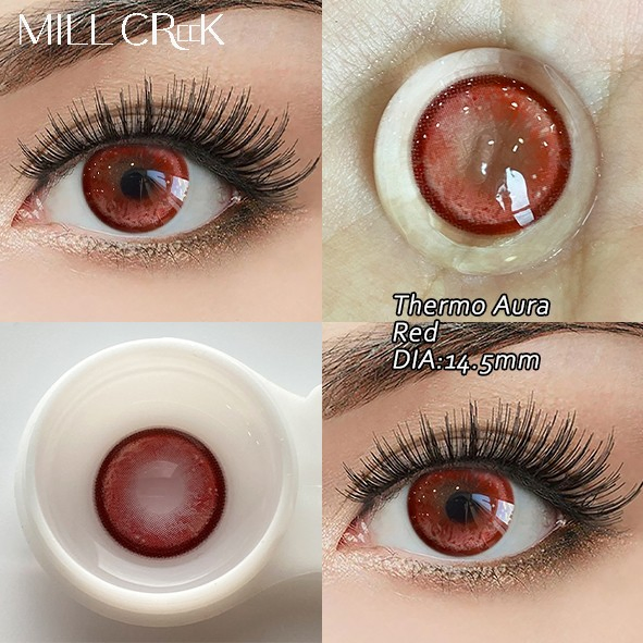 Millcreek Color Contact Lenses High Quality Prescription Cosmetic Contact Lens CE ISO FDA Thermo Aura