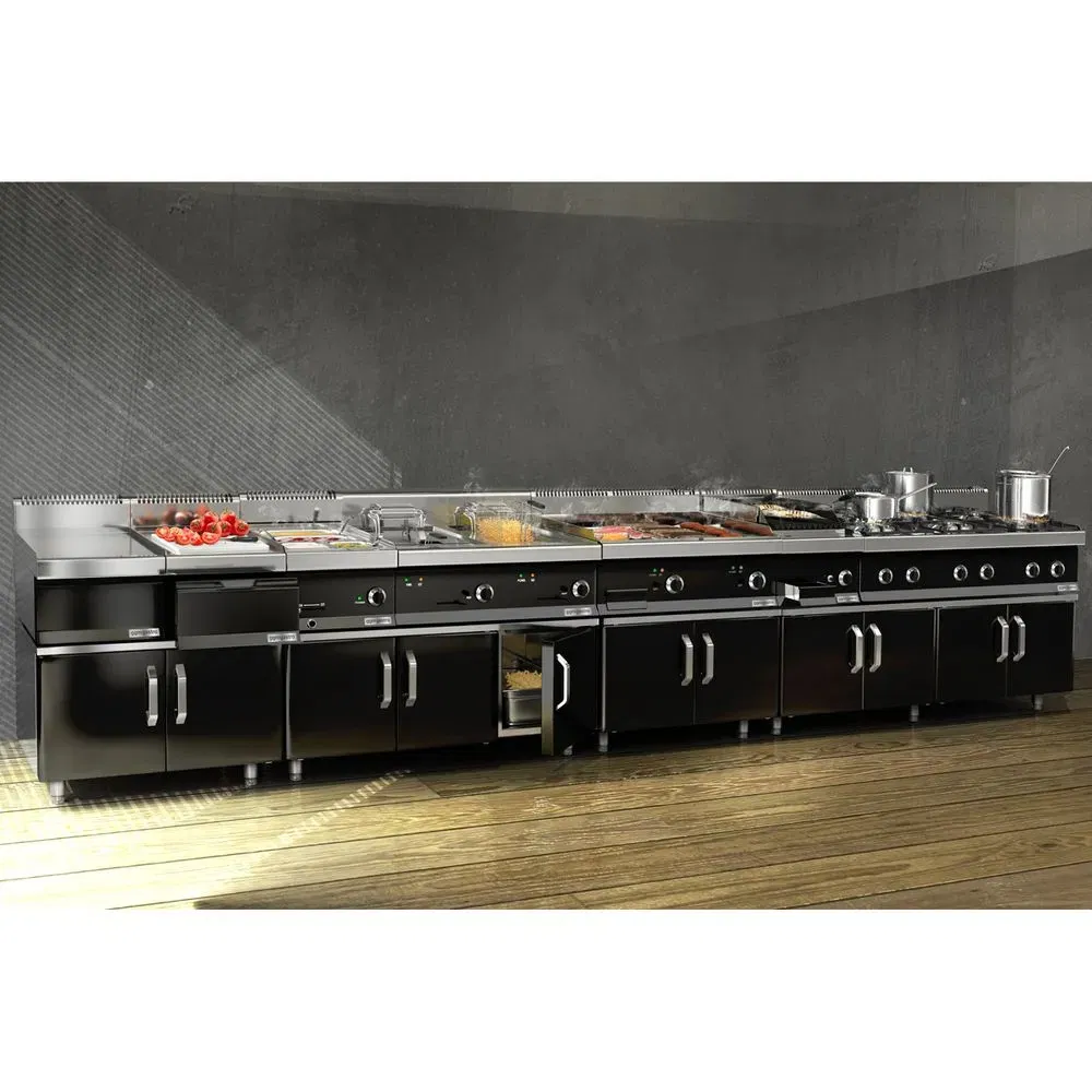 Commercial Catering Stainless Steel Counter Top Charbroiler