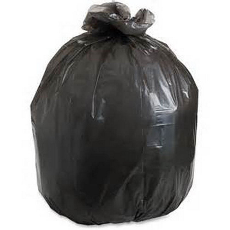 LDPE Black Heavy Duty Plastic Rubbish Bag
