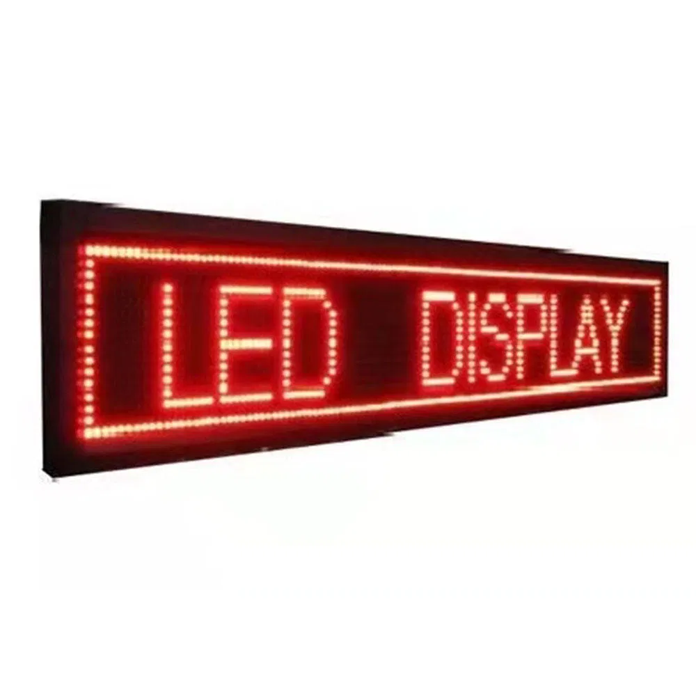 P10 P4 P5 Customizable Content LED Displays Electronic Signage Scrolling LED Display Cheap Outdoor Scrolling LED Display