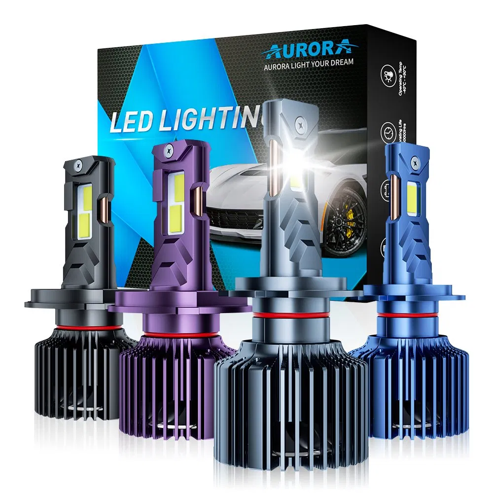 High Power Aurora 100W LED Headlight Bulb H7 H1 H4 9005