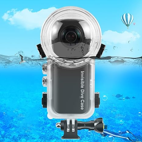 Shadow Stone Insta360 X3/X4 New Full -Stealth Panoramic Camera Submersible Shell Waterproof Shell Prevention