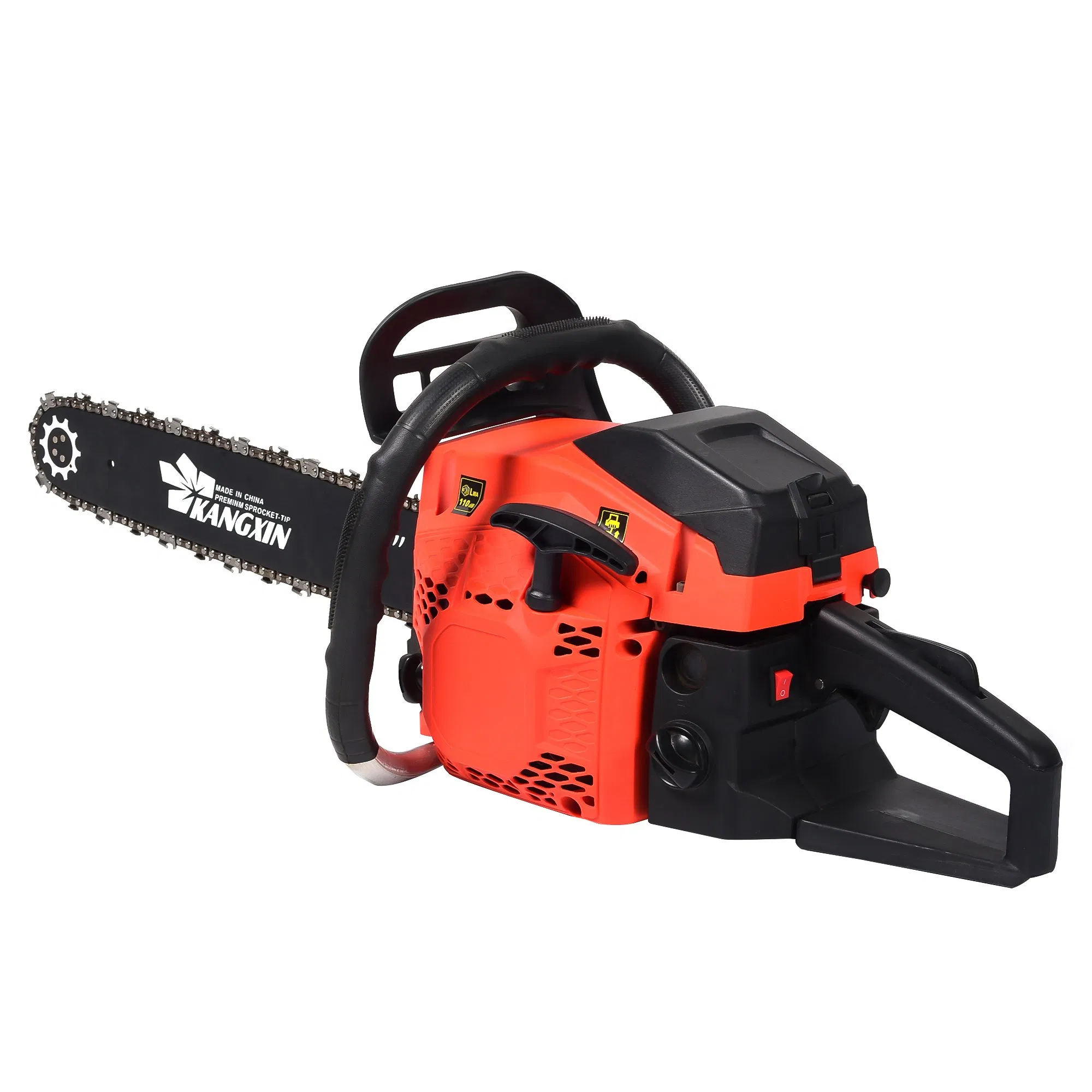 Heavy Duty 58cc Gasoline Chain Saw with 20'' Guide Bar and Chain