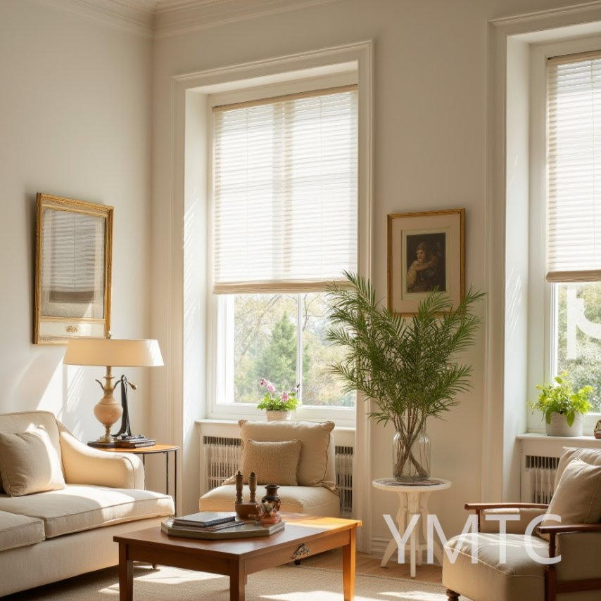 Customized New Design PVC Window Blinds PVC Window Blinds Faux Wood Blind for Home Life