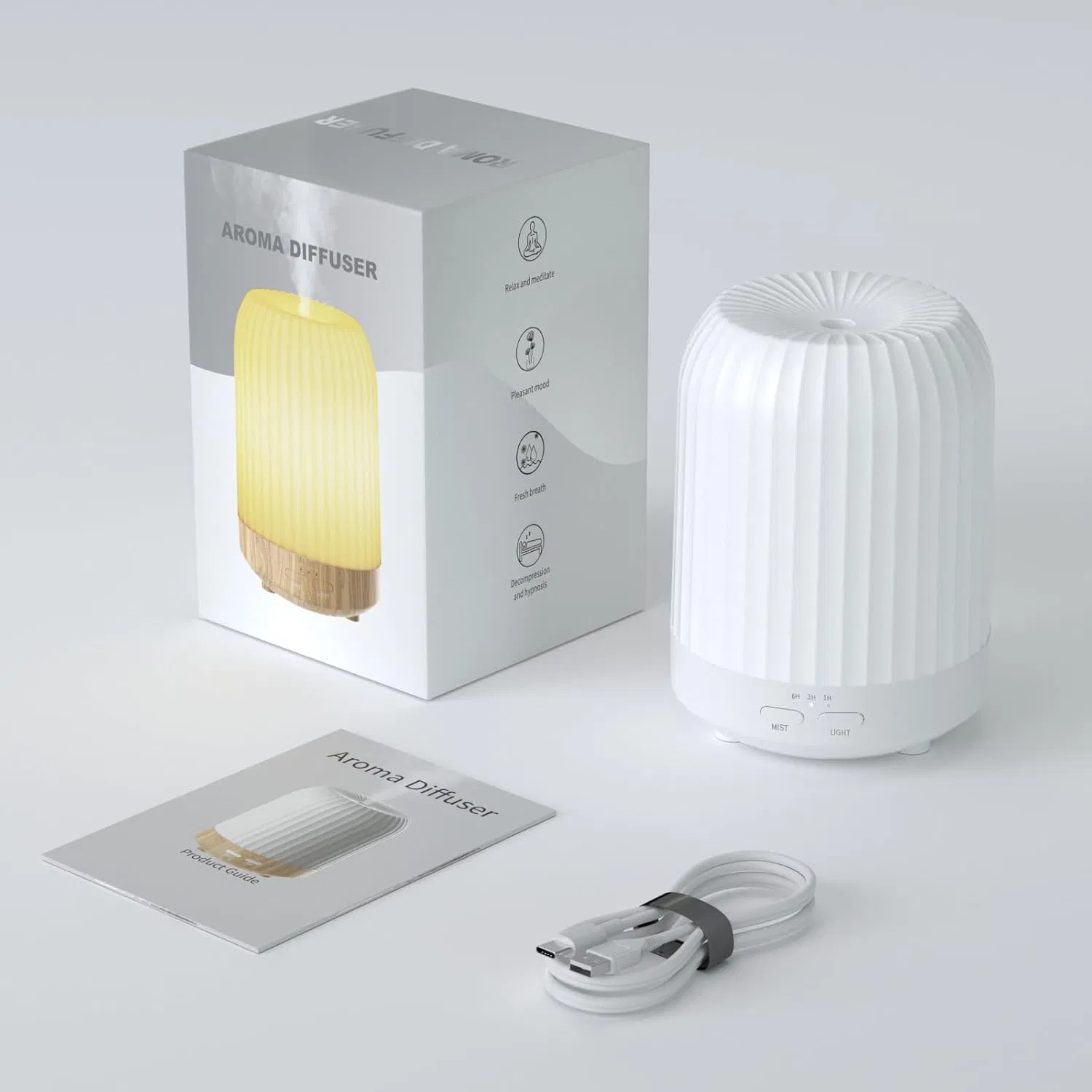 Ultrasonic 250ml Small Aromatherapy Diffuser