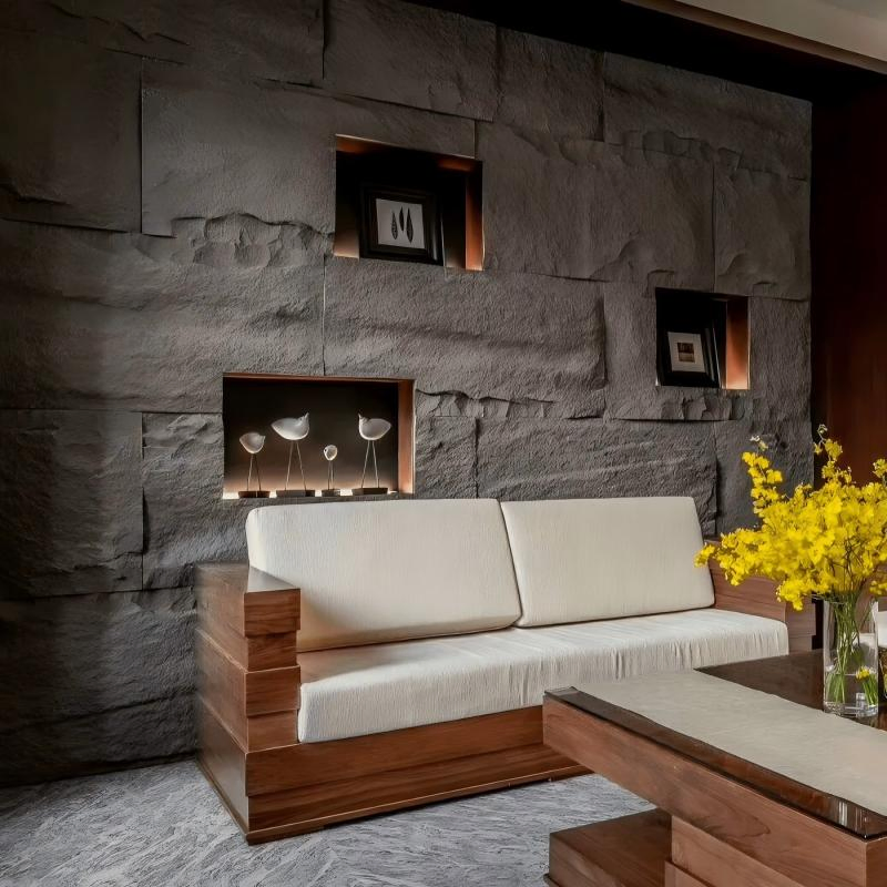 Stock Available PU Culture Stone 3D Decoration