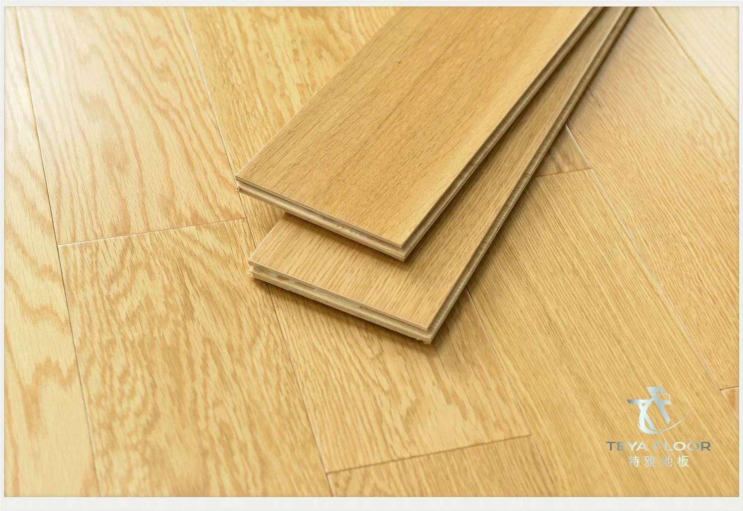 Hot Selling Oak Engineered Wood Flooring, Brushed, UV Lacquer