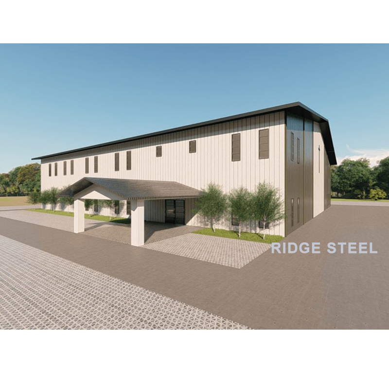 Qingdao Cheap Modular Modern Light Seismic Brace Steel Structure Factory Shed