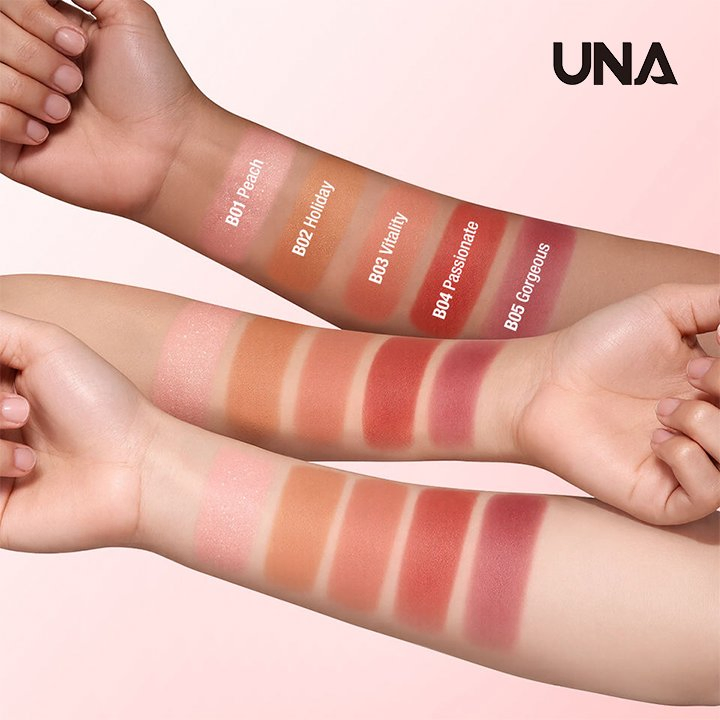 New Product Vegan & Cruelty-Free Long-Lasting Waterproof Matte Makeup DIY Cheek Powder Blush Palette