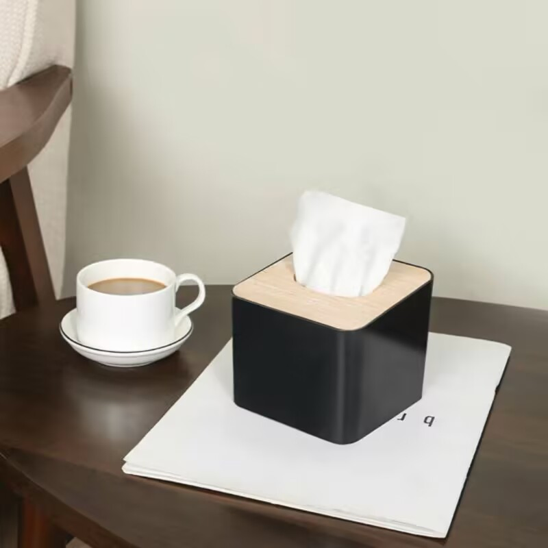 Wholesale New Function Thickened Wooden Home Use Tissue Box