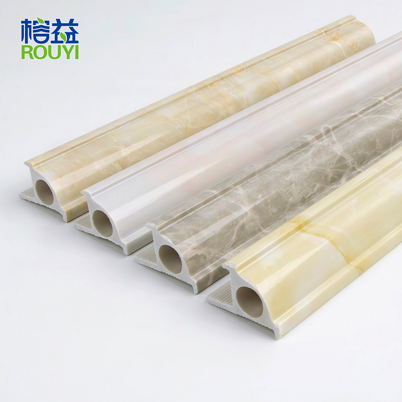 Dubai Interior Decoration Durable Ceramic Tile Corner PVC Edging Trim