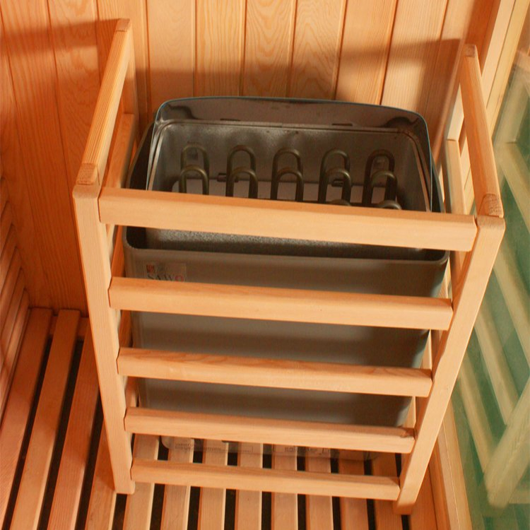 Sunrans Customized Wooden SPA Sauna 3 People Portable Wet Steam Sauna Room