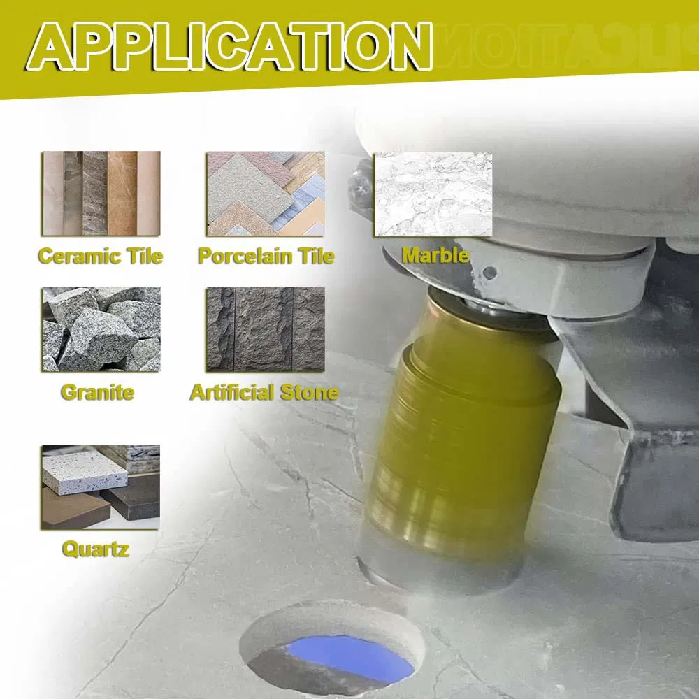 Drill Bits Set - 9PCS Hole Saw Kit with 5/8-11 Thread