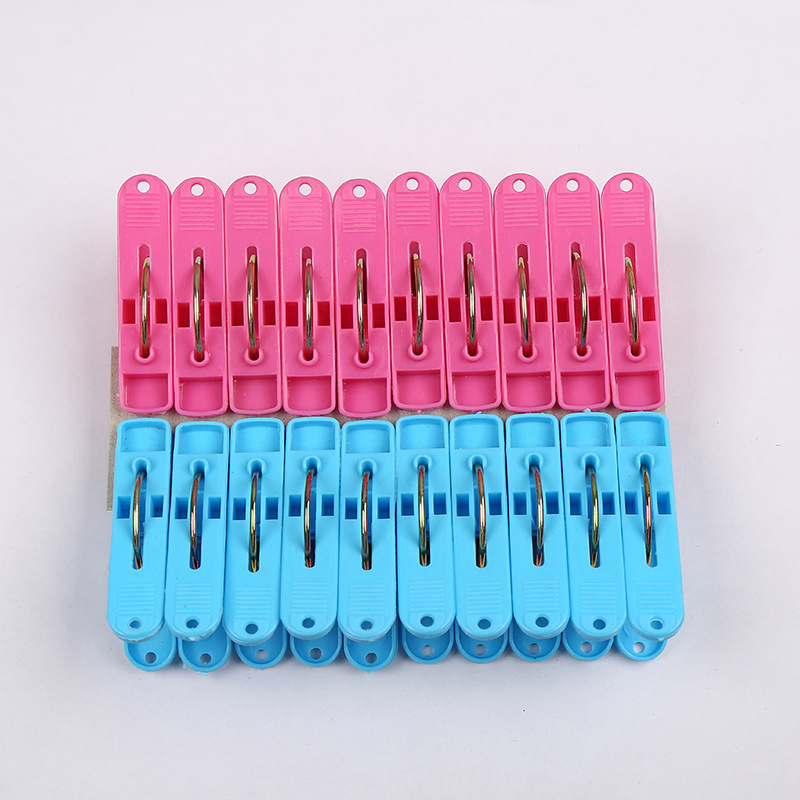Colorful Plastic Pegs for Air-Drying Clothes and Small Laundry Items