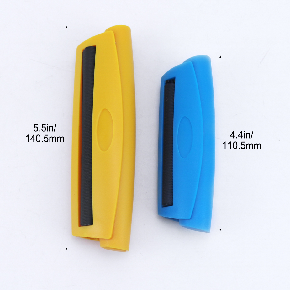Plastic 110mm Roller Hand Cigarette Maker Easy Manual Tobacco Rolling Machine DIY Smoking Tools