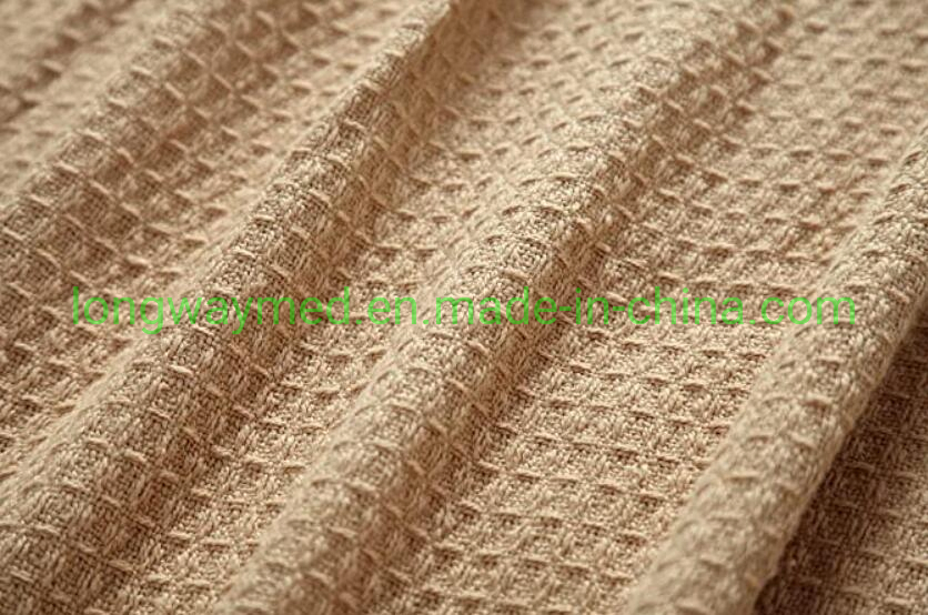 100% Cotton Thermal Blanket Cellular Blanket Sofa Blanket