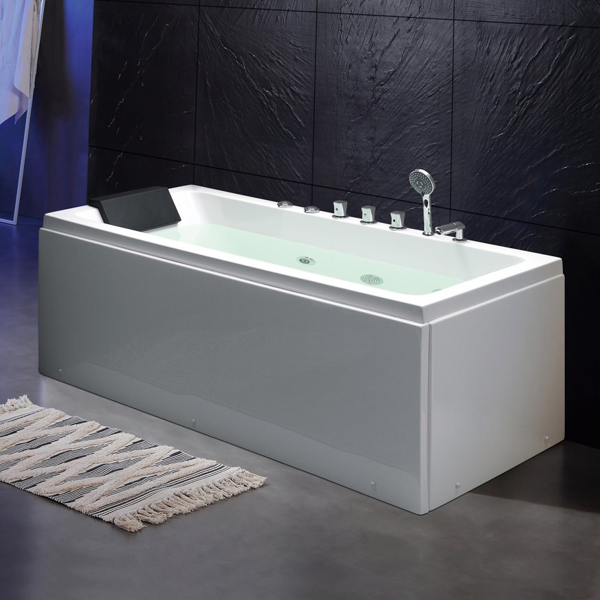 Акриловая отдельностоящая ванна с краном для замачивания