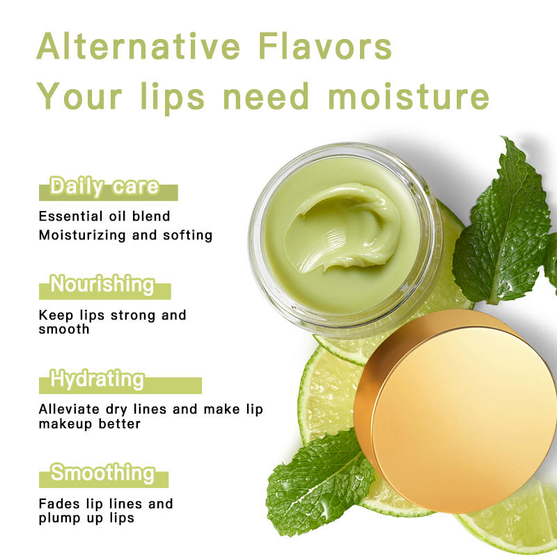 Customize Logo Organic Vitamin E Moisturizing Repair Vegan Lip Balm