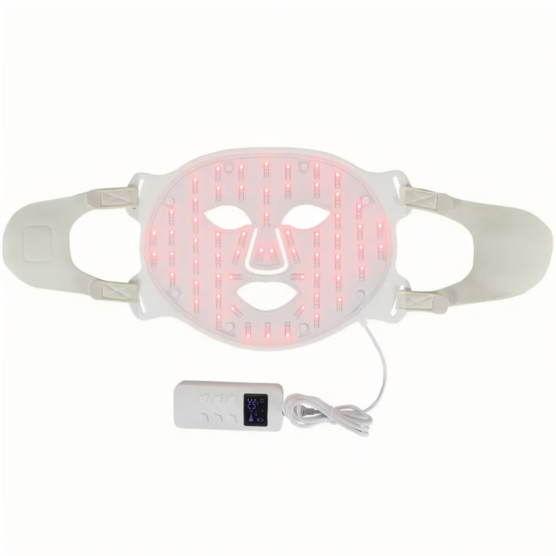 Anti-Aging 4in1 Colors Silicone Infrared Red Light Therapy Facial Mask Skin Care