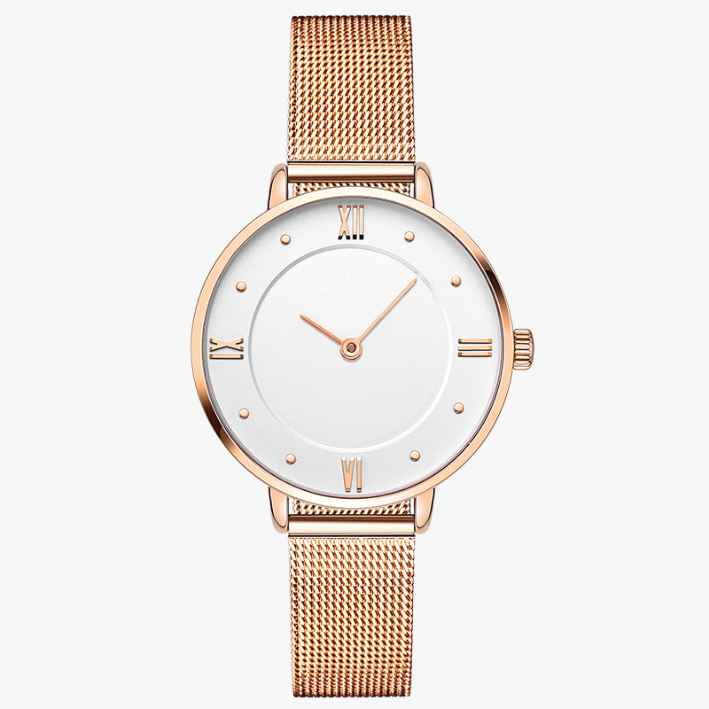 Competitive Price Minimalist Multi Colorful Custom Logo Quartz Lady Watches