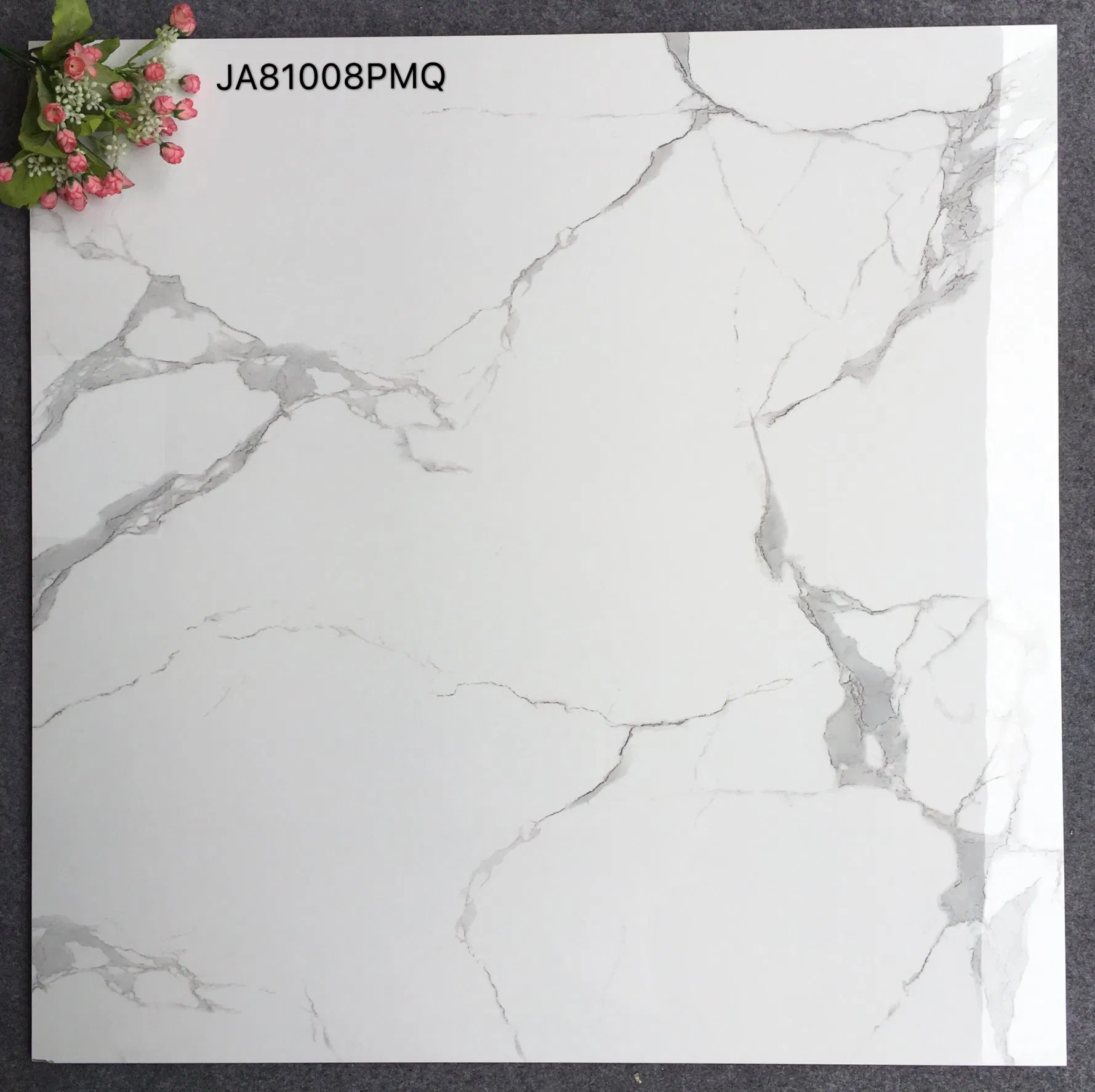 Urja81008pmq Foshan 800X800mm Vitrified Full Body Glazed Polished Porcelain Marble Floor Wall Tile